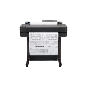 HP DesignJet T630 Large Format Wireless Plotter Printer - 24", with Mobile Printing (5HB09A)