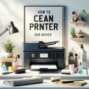 how to clean printer